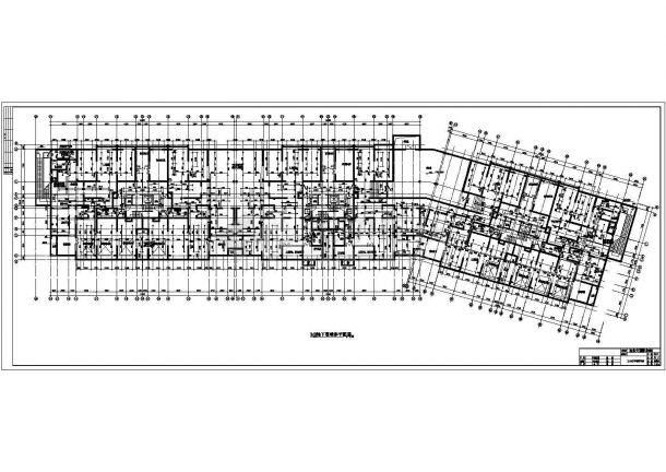 国际公寓给排水系统设计CAD参考图-图二