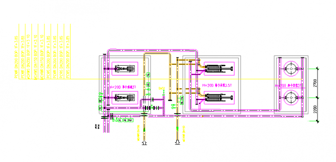 某工业产房工业循环冷却水系统图_图1