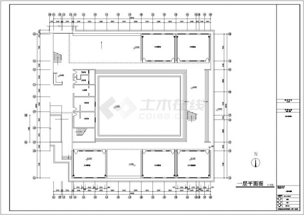 【长沙】中学校园改造设计工程电气施工图-图一