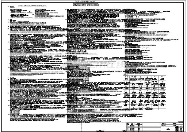 江苏某服装厂多层厂房及办公用房给排水图纸（太阳能热水）-图二