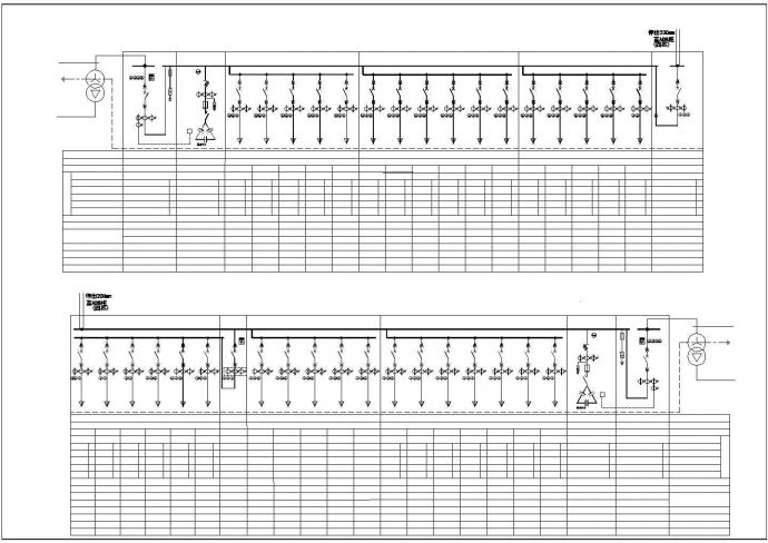 【江苏省】低压配电系统图新块设计图纸_图1