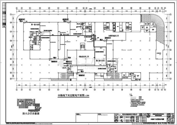 某新城科技园电气建筑施工图（全套）-图一