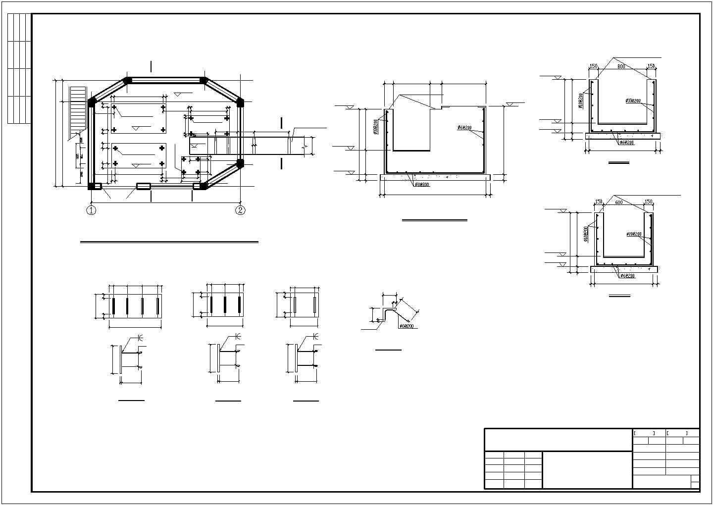 某三操室、冷床液压站结构设计图