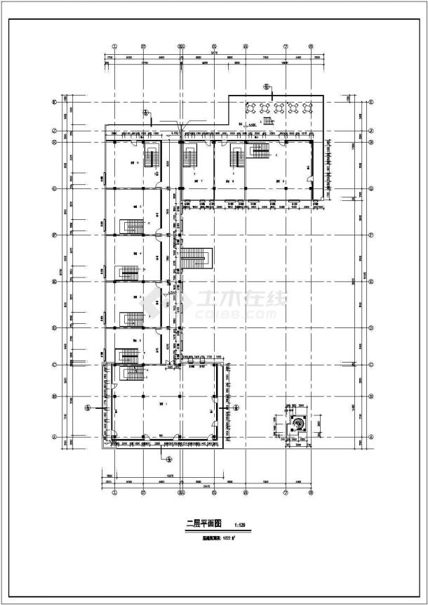 住宅区店铺建筑规划CAD套图-图二