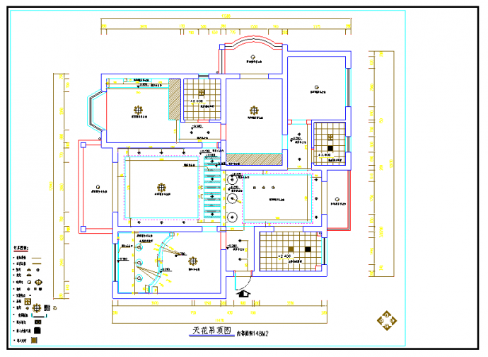 【杭州】某多层下去家庭户型建筑设计图_图1