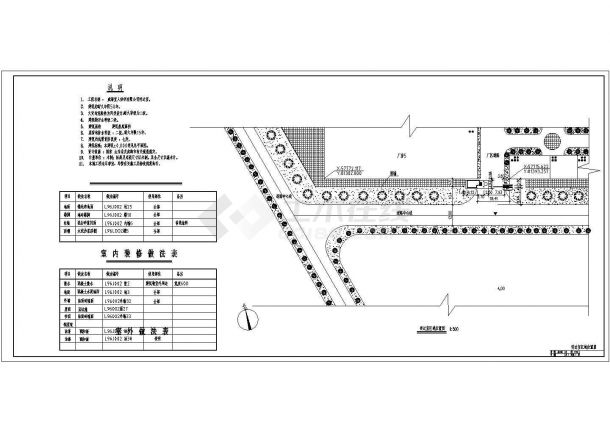 杭州市某公司传达室全套剖面CAD参考图-图二