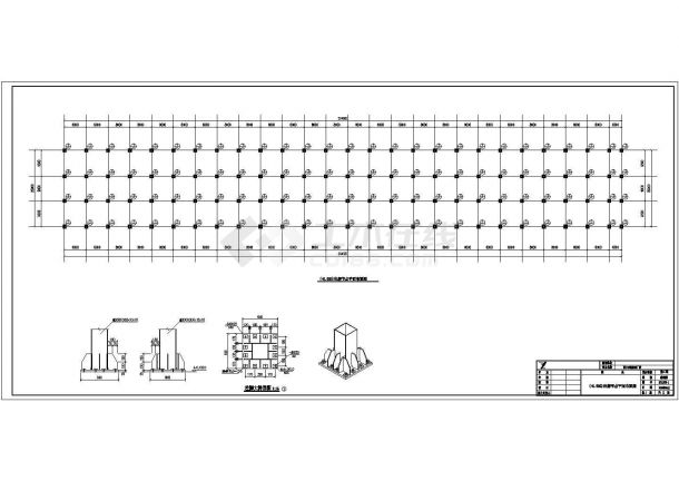 丽江建材城二层钢结构厂房结构施工图-图二