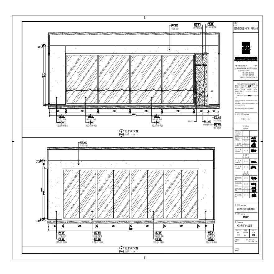 082 G-13 一层小开间厂房02立面图-图一