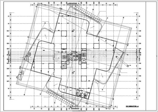 [湖南]多层办公塔楼建筑空调系统设计施工图-图一