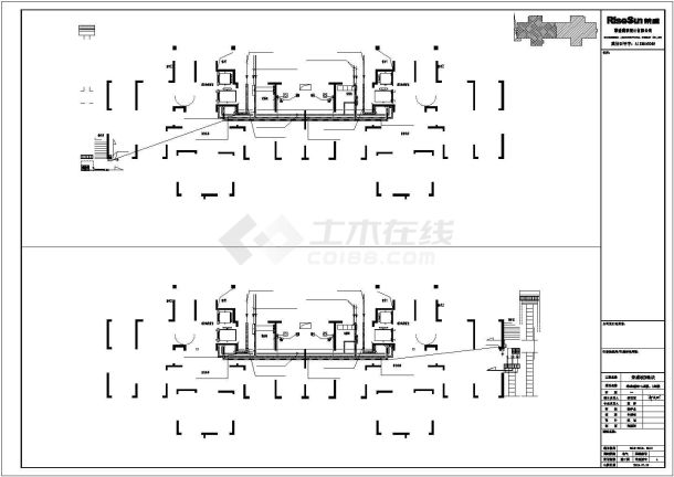 某地住宅楼详细电气施工图纸（全集）-图一