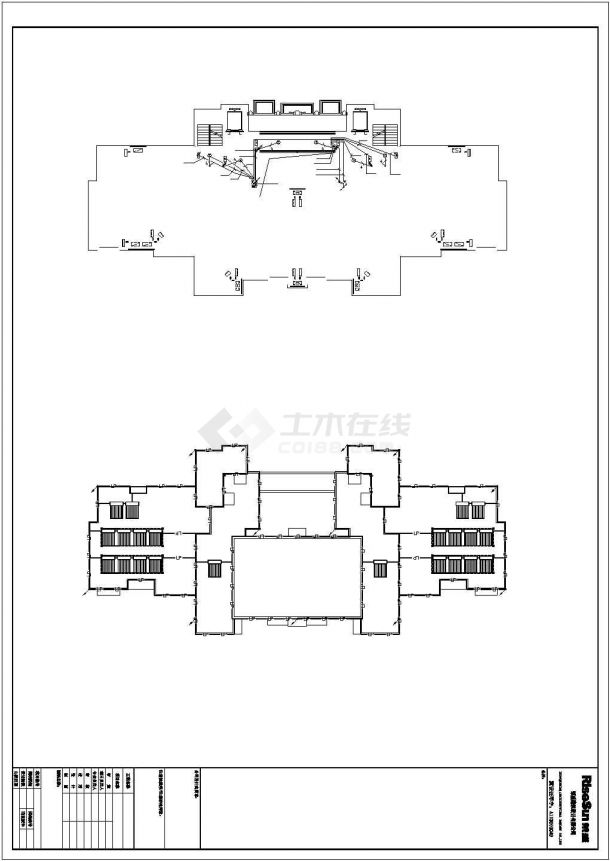 某住宅楼电气施工图纸（共22张）-图二