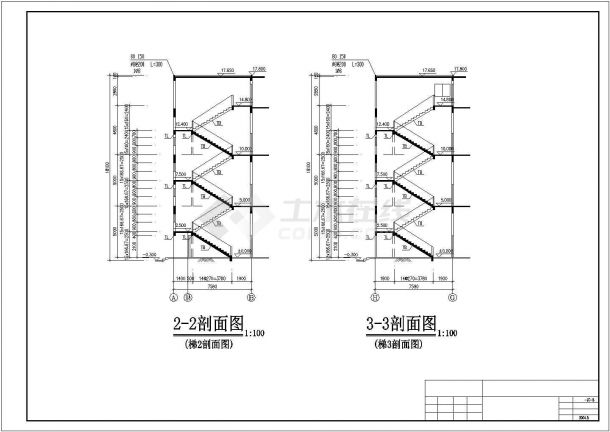 某商贸城建筑设计CAD套图-图一