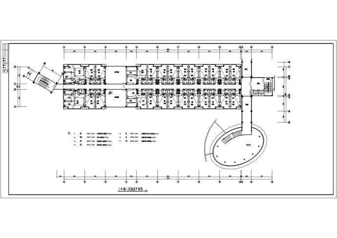 一套典型公寓楼电气cad施工图_图1