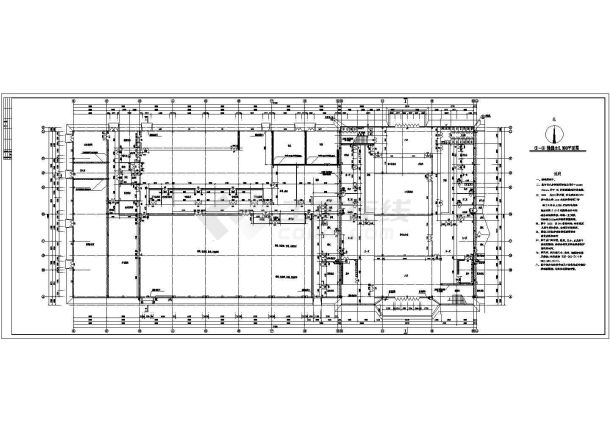 【江苏】药厂耗材车间建筑设计施工图-图一