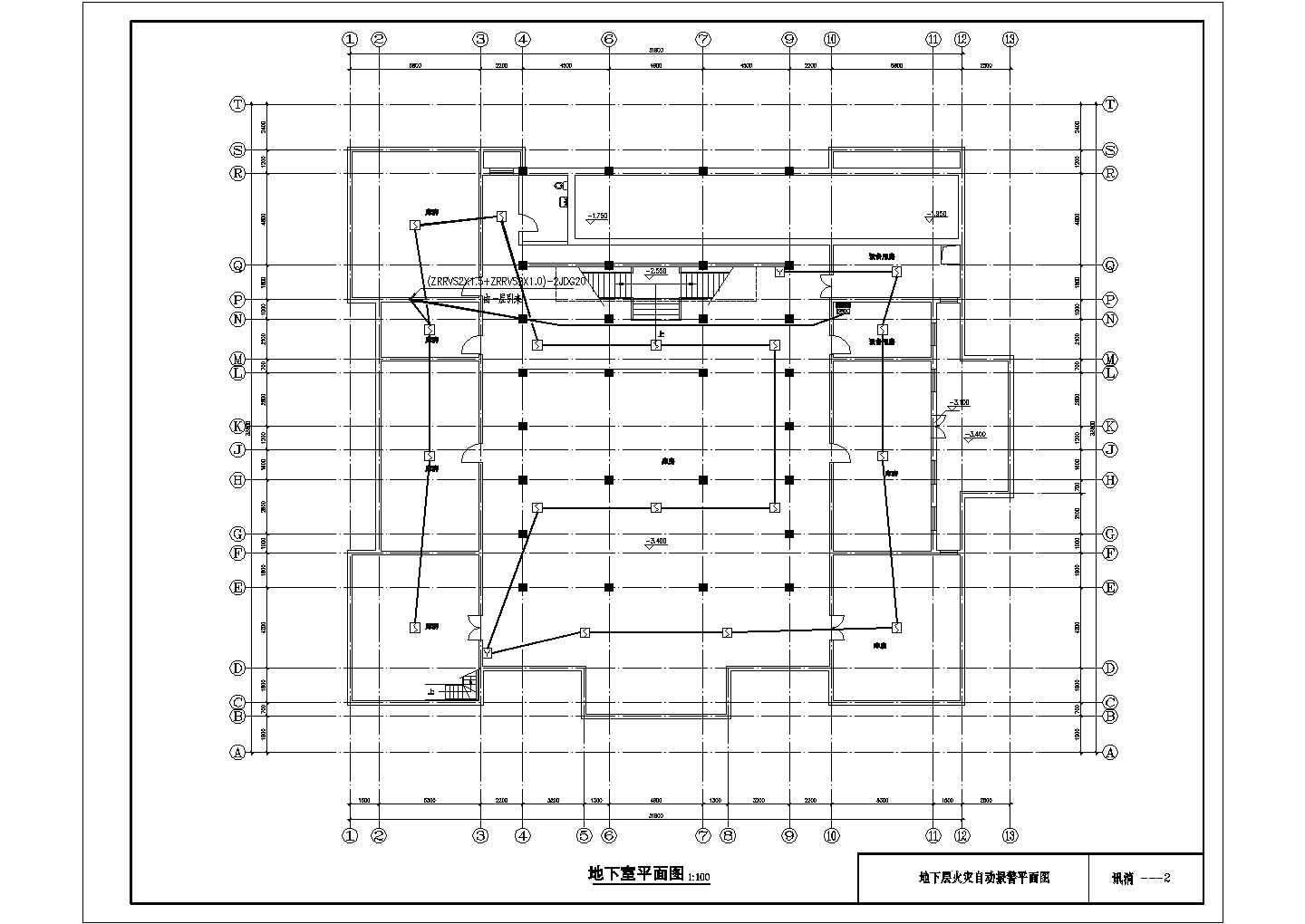 3层别墅弱电系统电气施工图（共10张）