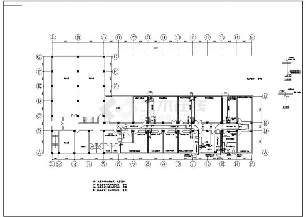 工厂净化空调及通风排烟系统设计施工图-图二