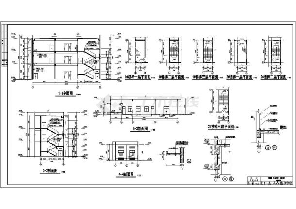 某地区厂区车间(配电房)施工图（CAD图）-图二