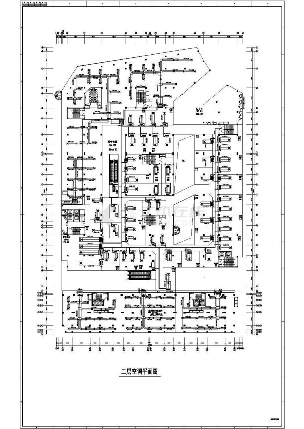 [江西]商业中心广场暖通空调设计施工图-图二