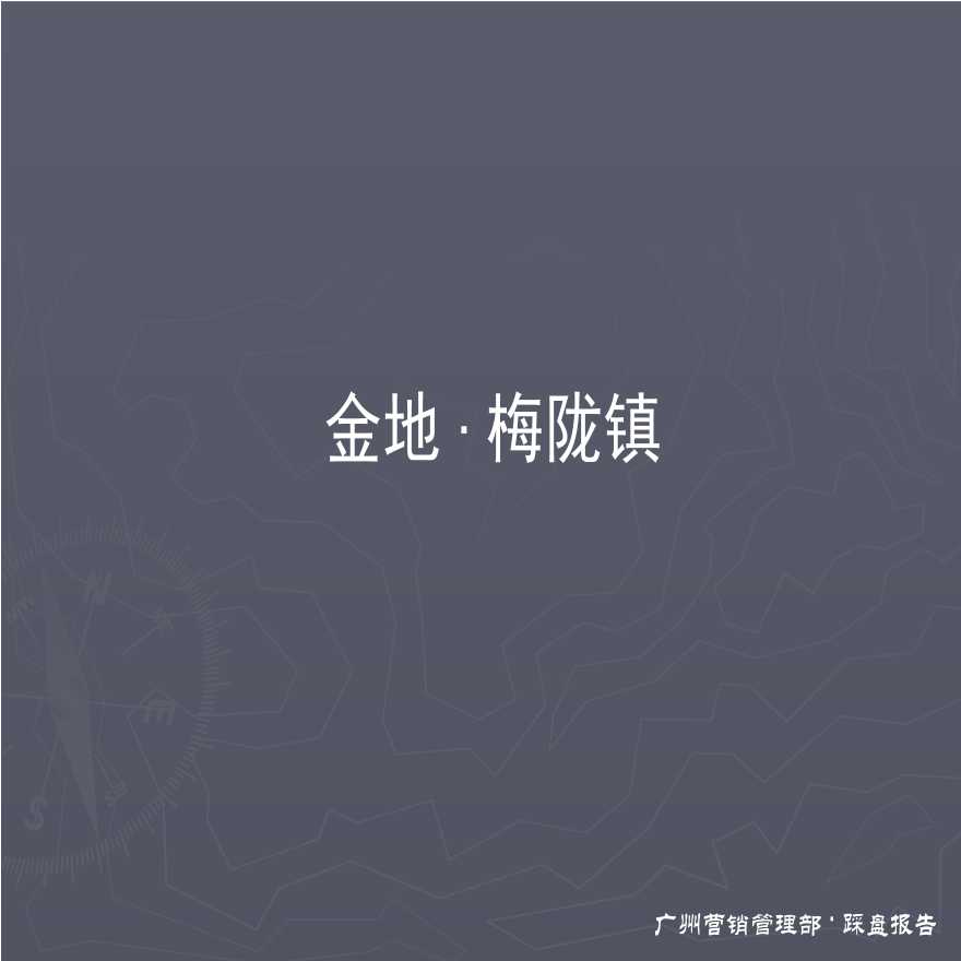 深圳-金地梅龙镇项目踩盘调研分析报告-45PPT.ppt-图一