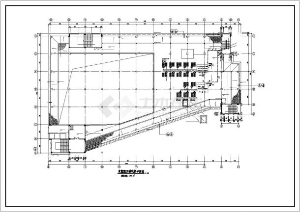 学院建筑空调系统CAD设计图-图一