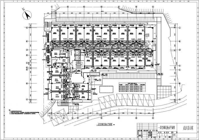 [湖北]住宅楼MDV空调系统初步设计图_图1