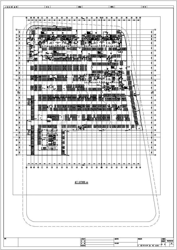 [江苏]41万平大型购物中心给排水施工图纸（七氟丙烷气体灭火虹吸雨水）-图二