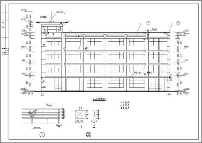 某地厂房详细建筑设计图（共16张）_图1