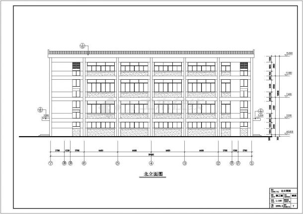 【上海】某戊类厂房建筑设计施工图（共10张）-图二