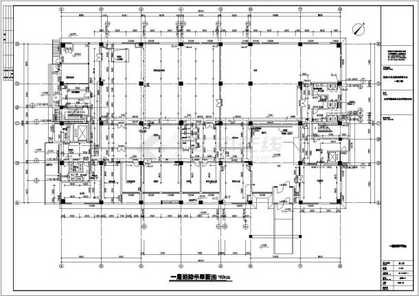 北京某生化技术研制中心给排水施工图-图二