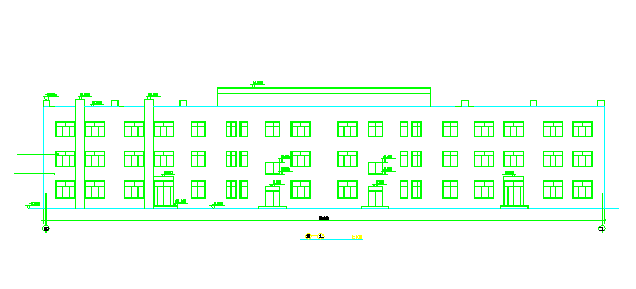 【北京】某教育小区综合楼设计施工图