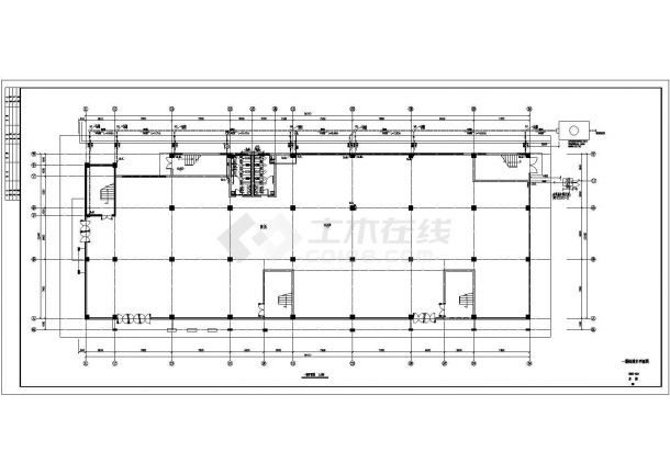 某地区6层商品住楼给排水CAD参考图-图二