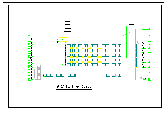 【南京】某综合性办公楼建筑方案设计图_图1