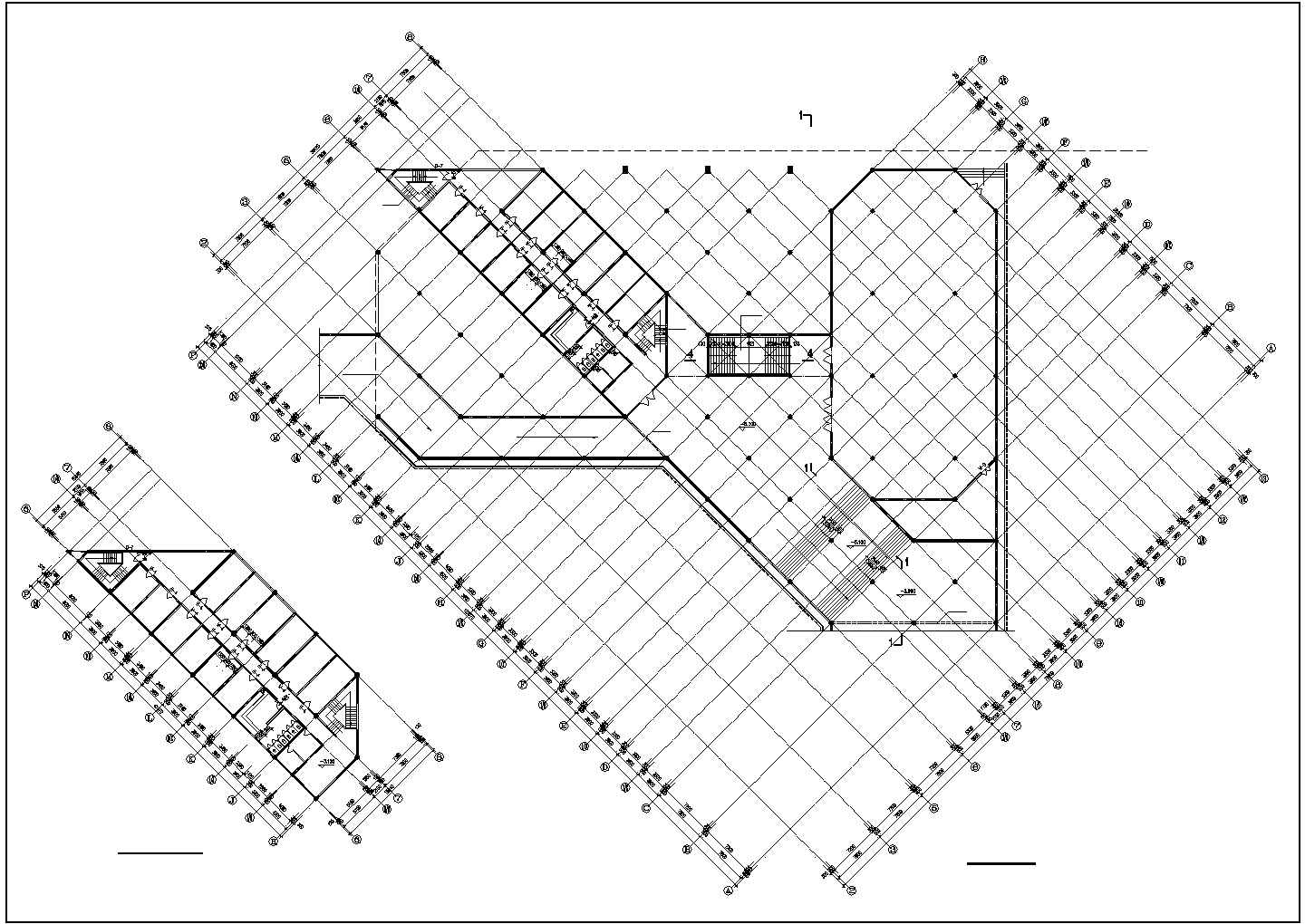 【淮安】某地屋顶运动场综合楼施工图