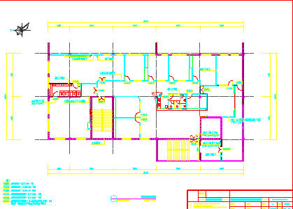 【安徽】某小型幼儿园建筑平面图设计图_图1