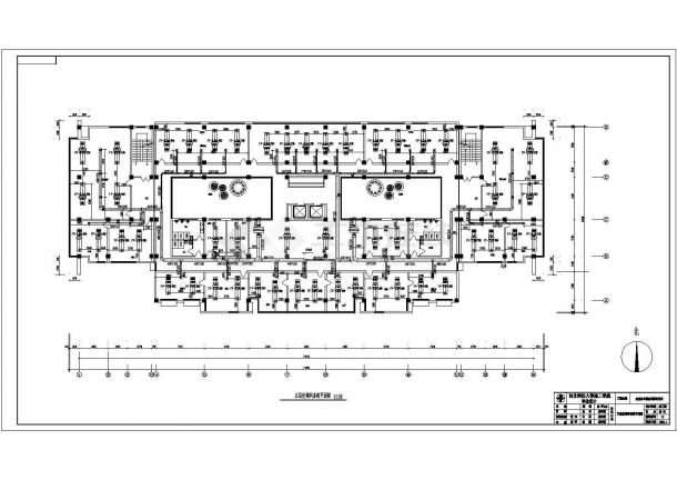 宝业办公楼风机盘管系统设计图纸-图二