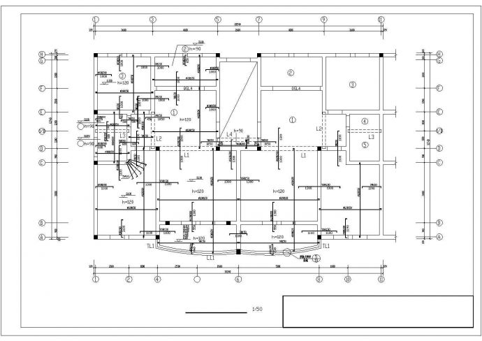 【金华】六层砖混结构住宅结构设计施工图纸_图1