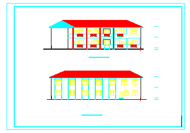 某地工业园区办公楼建筑设计施工图_图1