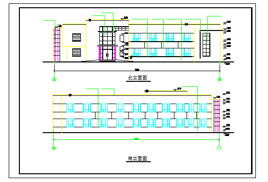 【江阴】某工厂两层办公楼设计施工图纸_图1