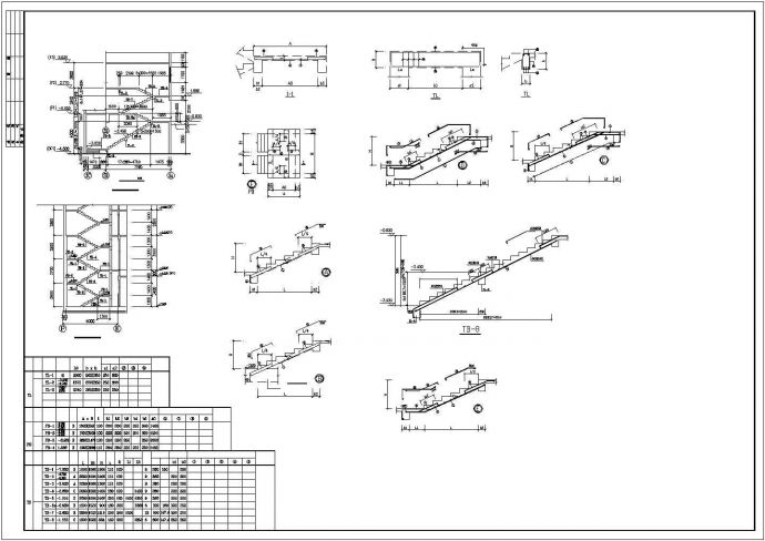 幼儿园结构施工图CAD布置图_图1