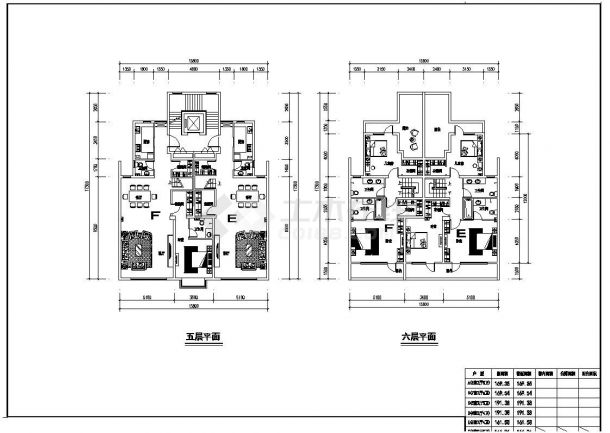 4-11层电梯入户建筑结构设计施工图-图二