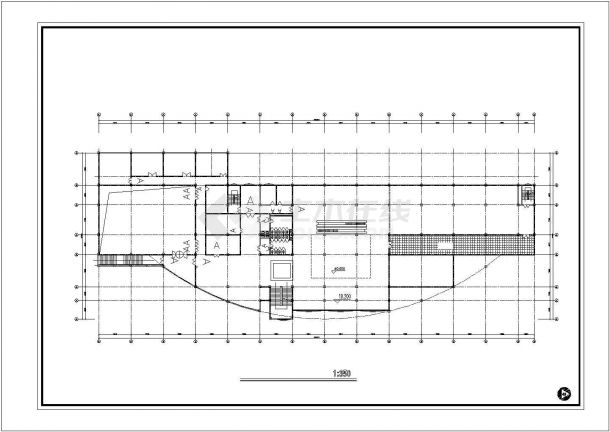 某地会展建筑设计方案图（共4张）-图二