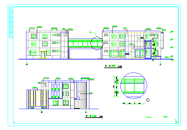 【昆山】某地办公楼建筑设计施工图纸
