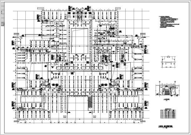 【河南】某医院门诊楼空调通风图纸（全套）-图二