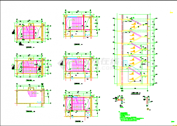 某市大型产业园区13#楼结构图（框架结构）-图二