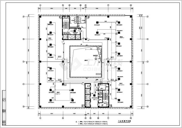 【宁波】某小型办公楼空调设计图纸-图二