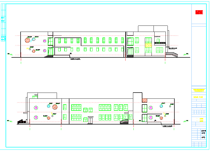幼儿园施工图设计图纸