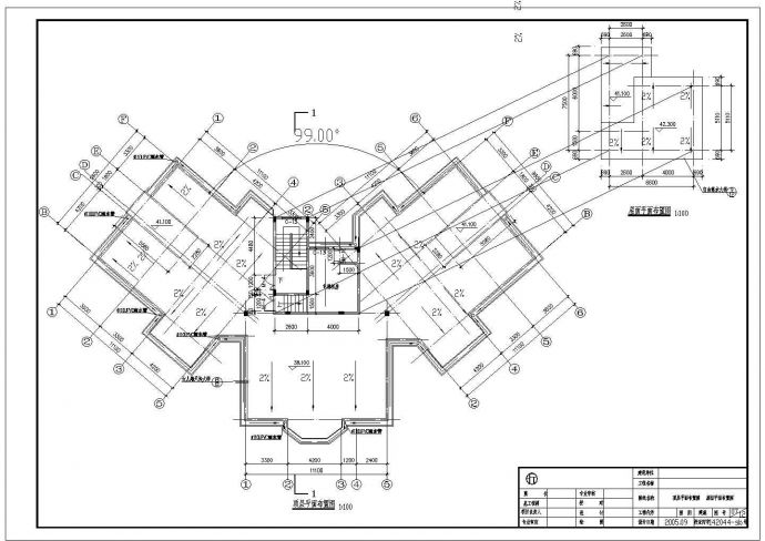 某精品住宅结构CAD详图_图1