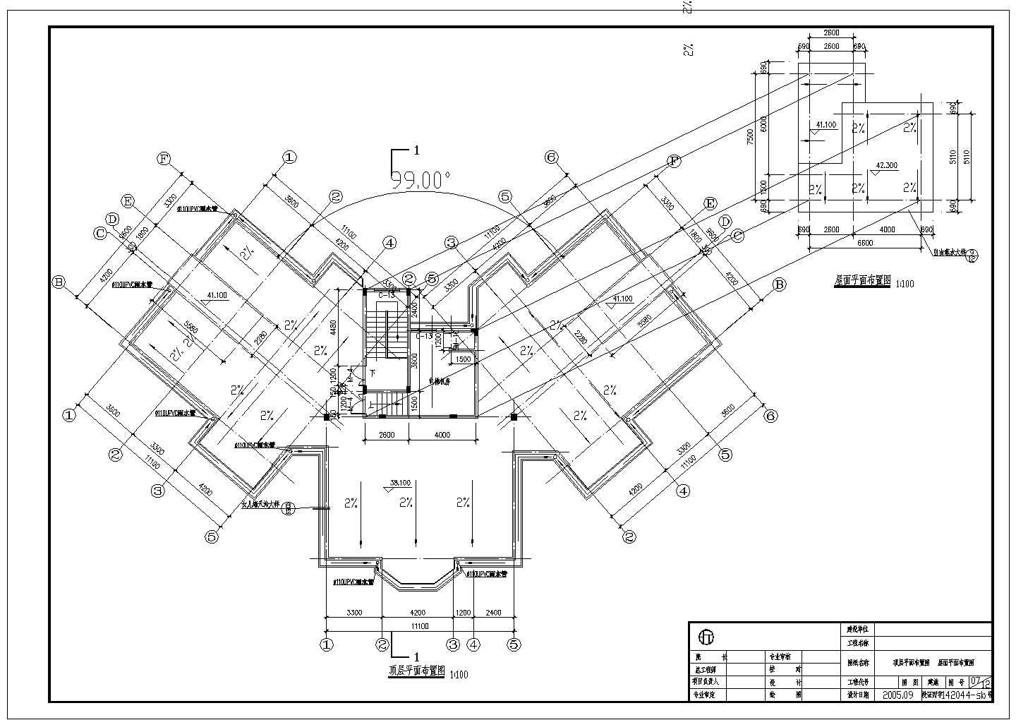 某精品住宅结构CAD详图