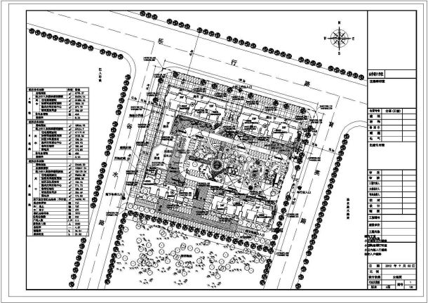 [安徽]超高层商住小区给排水施工图-图一