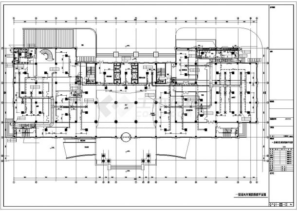 电气综合楼通风防排烟系统设计施工图-图二